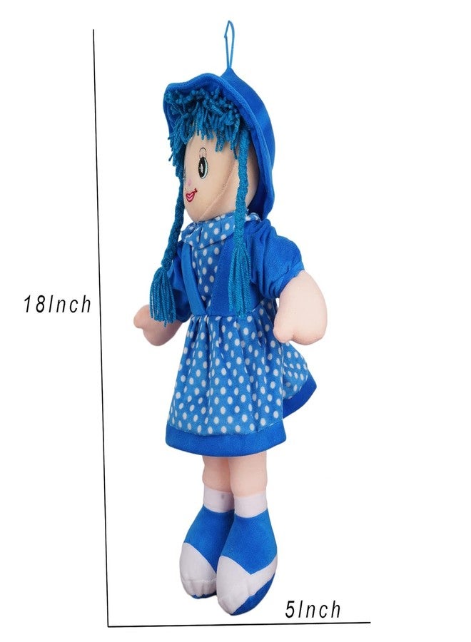 DearJoy Winky Rag Doll - Blue, 40cm - Image 2